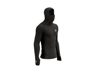 Термокофта Compressport 3D Thermo UltraLight Racing Hoodie, Black, M (CMS AU00007B.990-00M)