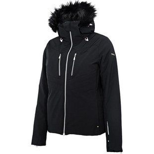 Горнолыжная женская теплая мембранная куртка Tenson Cybel W 2018, Black, L (TNS 5012997-999-40)