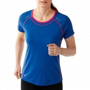 Футболка женская Smartwool PhD Ultra Light Short Sleeve Bright Blue, р.XS (SW SO134.378-XS)