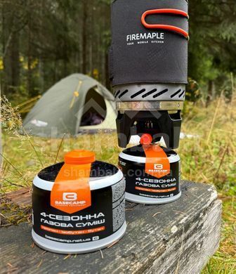 Газовый баллон BaseCamp 4 Season Gas 230 г (BCP 70300)