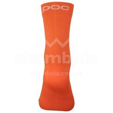 Носки велосипедные POC Fluo Sock Mid, Fluorescent Orange, S (PC 651429050SML1)