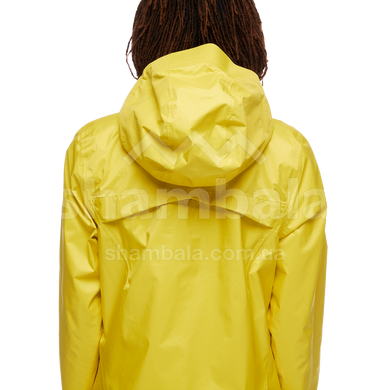 Мембранная женская куртка для трекинга Black Diamond W Treeline Rain Shell - Sunflare, S (BD AP7450097002SML1)