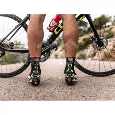 Шкарпетки Compressport Pro Racing Socks V3.0 Bike, Blue, T2 (BSHV3-500-T2)