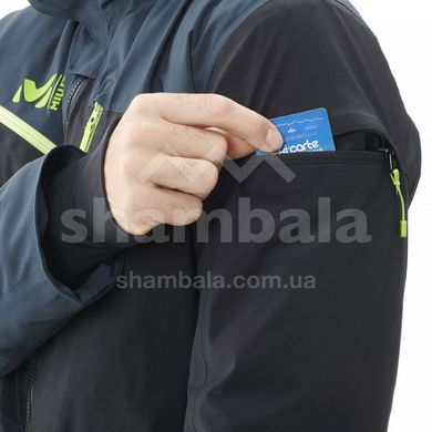 Горнолыжная мужская теплая мембранная куртка Millet Anton GTX Stretch M, Electric Blue/Blue Depths, L (3515729676704)