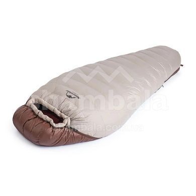 Спальный мешок Naturehike Snowbird NH20YD001 (-7/-15&deg;С), 185 см - Right Zip, Large, Brown (6927595761311)