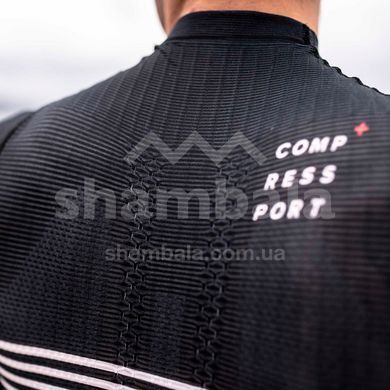 Футболка чоловіча Compressport Tri Postural SS Top, Black, S (AM00010B 990 00S)