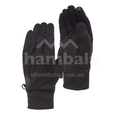 Перчатки мужские Black Diamond LightWeight Wooltech Gloves, Antracite, S (BD 801006.0001-S)
