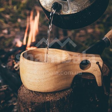 Кружка дерев'яна Fire Maple Ancest Bushcraft Wooden, 300 мл, Water (6971490199519)