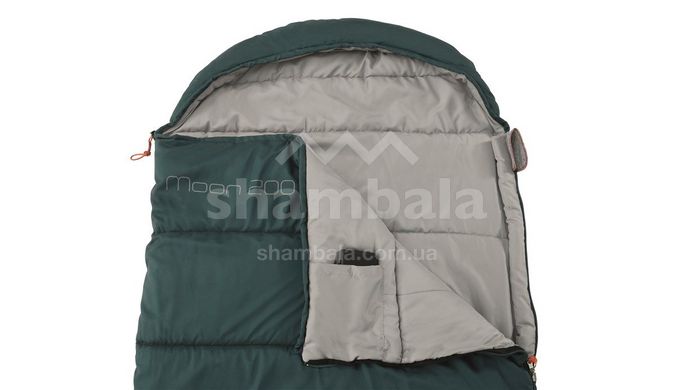 Спальний мішок Easy Camp Moon 200 (7/2°C), 195 см - Left Zip, Teal (240186)