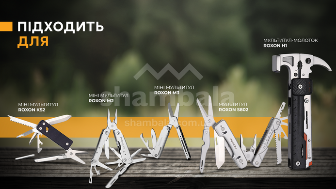 Набір змінних біт (насадок) Roxon, 9 шт (BITS01)