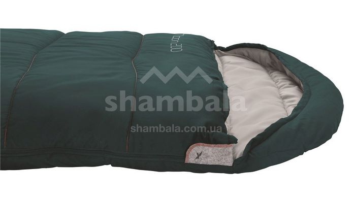 Спальный мешок Easy Camp Moon 200 (7/2°C), 195 см - Left Zip, Teal (240186)