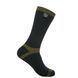 Шкарпетки водонепроникні Dexshell Trekking, Black/Green, L (DS DS636L)