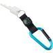 Карабін Munkees 3228 8 mm with strap, compass, Keyring Blue (MNKS 3228-BL)