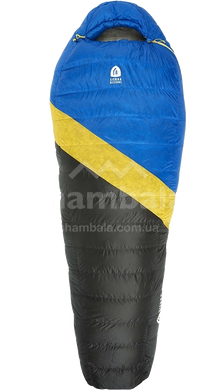 Спальный мешок Sierra Designs Nitro 800F 35 (3/-3°C), 198 см - Left Zip, Blue/Black/Yellow (70604218L)