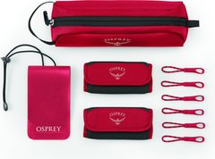 Набір для маркування багажу Osprey Luggage Customization Kit, O/S, poinsettia red (009.3258)
