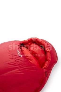 Спальний мішок Rab Expedition 1200, (-35&deg;C), 195 см - Left Zip, SUMMIT RED (RB QSM-26-SUR-REG-LZ)