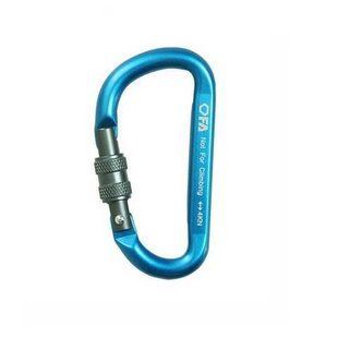 Карабін First Ascent NFC 7mm з муфтою, Blue (FA 7019 03)