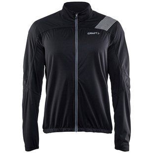 Мужская мембранная велокуртка Craft Verve Rain Jacket Man, Black, S (1904991)