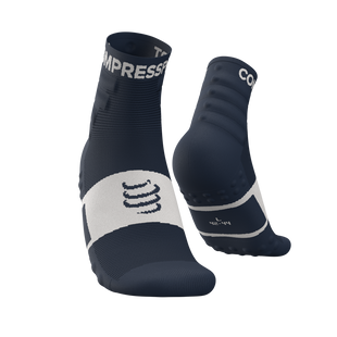 Шкарпетки Compressport Training Socks 2-Pack, Blues/White, T3 (XU00001B5055T3)