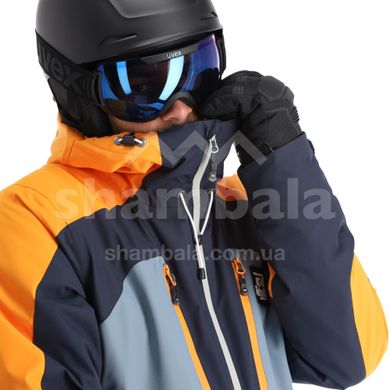 Гірськолижна чоловіча тепла мембранна куртка Rehall Leo 2022, Navy, S (Rhll 60176-3007-S)