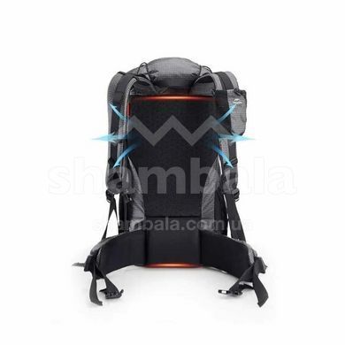 Рюкзак Naturehike Rock NH20BB113 40+5 L, Black (6927595765401)