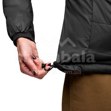 Трекінгова куртка жіноча Black Diamond W Solution 2.0 Hoody, Black, L (BD 7460340002LRG1)