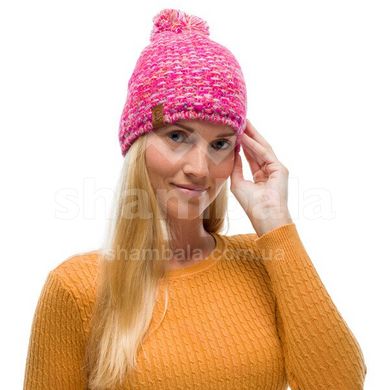 Шапка Buff Knitted & Fleece Band Hat Grete, Pink (BU 123516.538.10.00)