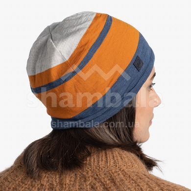 Шапка Buff Merino Move Beaney, Steel Blue (BU 130221.701.10.00)