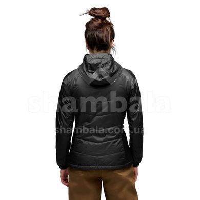 Трекінгова куртка жіноча Black Diamond W Solution 2.0 Hoody, Black, L (BD 7460340002LRG1)