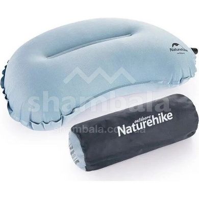 Самонадувна подушка Naturehike Silent Night NH20ZT006, 45x30x8 см, Light Blue (6927595773864)
