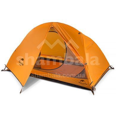 Намет одномісний з футпринтом Naturehike Cycling&nbsp;1&nbsp;NH18A095-D, Orange, 210T (6975641886495)