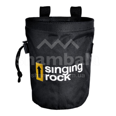 Мешочек для магнезии Singing Rock Chalk Bag Black L (SR C0002.BB-X4 )
