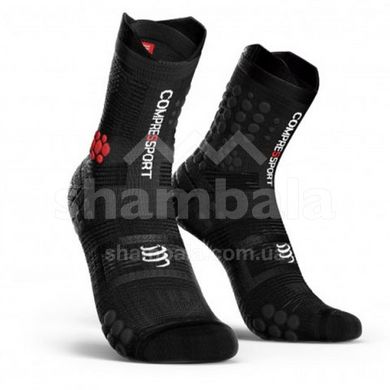 Носки Compressport Pro Racing Socks V3.0 Trail, Smart Black, T1 (CMS TSHV3-9999-T1)