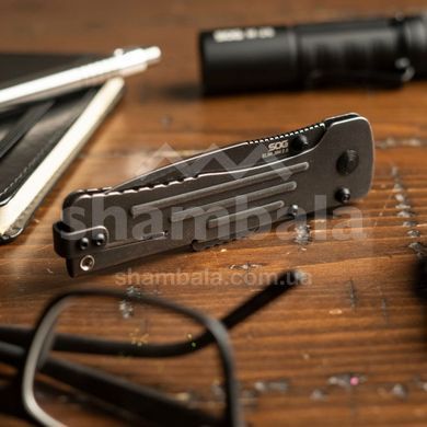 Ніж складаний SOG SlimJim 2.0, Black (SOG SJ42-CP)