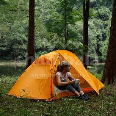 Намет одномісний з футпринтом Naturehike Cycling&nbsp;1&nbsp;NH18A095-D, Orange, 210T (6975641886495)
