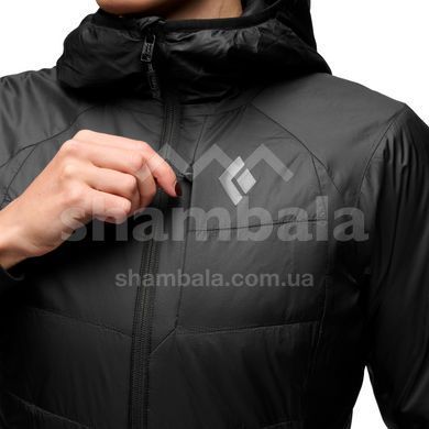 Трекінгова куртка жіноча Black Diamond W Solution 2.0 Hoody, Black, L (BD 7460340002LRG1)