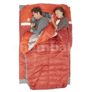 Двомісний спальний мішок Sierra Designs Backcountry Bed 20 Duo (-6°C) - 193 см - без блискавки, Red (70606320R)