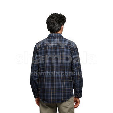 Рубашка мужская Black Diamond M Project Twill LS Shirt, Charcoal/Black, S (BD 7530919624SML1)