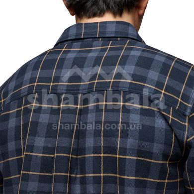Рубашка мужская Black Diamond M Project Twill LS Shirt, Charcoal/Black, S (BD 7530919624SML1)