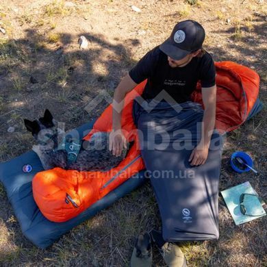 Вкладыш в спальник Big Agnes UL Recovery Sleeping Bag Liner, asphalt, Long (021.0339)