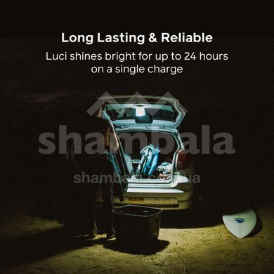 Ліхтар для кемпінгу Biolite Luci Original, Clear, 75 люмен (BLT LCA0102)