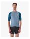 Футболка чоловіча Compressport Trail Racing Postural SS Top M, Denim/Poseidon, M (7630102584363)