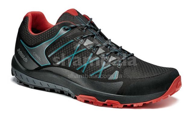 Кроссовки мужские Asolo Grid GV MM, Black/Red, 40 (ASL A40500.A392-6.5)