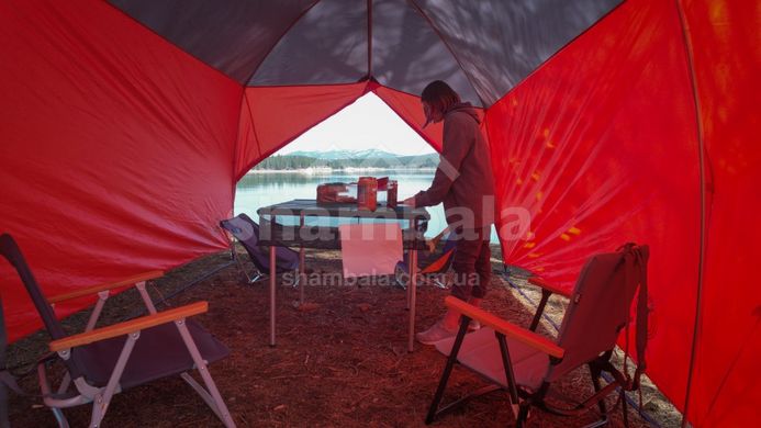 Палатка шестиместная Big Agnes Bunk House 6, orange/taupe (TBUNK620)