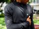 Мужская кофта с рукавом реглан Compressport Seamless Zip Sweatshirt, Black, M (CMS SWS-Z-990B-M) 2021/22