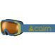 Маска гірськолижна Cairn Booster Photochromic Jr, mat azure-lemon (0580098-232)