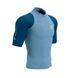 Футболка мужская Compressport Trail Racing Postural SS Top M, Denim/Poseidon, M (7630102584363)