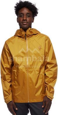 Мембранная мужская куртка для треккинга Black Diamond M Treeline Rain Shell, р.M - Amber (BD 7450082007MED1)