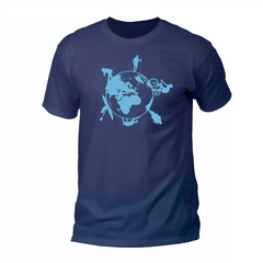 Футболка мужская Earth Men T-Shirt, Denim, XXL (5908221344925)
