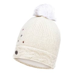 Шапка детская (8-12) Buff Junior Knitted & Polar Hat Darsy, Starwhite (BU 113528.009.10.00)